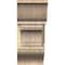 Ekena Millwork Merced Traditional Rough Sawn Bracket w/ Offset Brace, Douglas Fir, 8"W x 18"D x 18"H BKT0806X18X18MRC01RDF - alternate 2